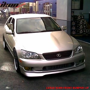 Fits 01-05 Lexus IS300 AMS Style Front Bumper Lip Spoiler Unpainted - PU - Image 3