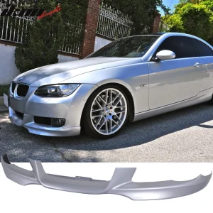 Fits 07-10 BMW E92 E93 3-Series M-Tech #354 Titanium Silver Front Bumper Lip - Image 6