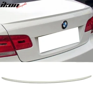 Fits 07-13 BMW E92 3 Series M3 Style Trunk Spoiler Painted #300 Alpine White III - Image 6