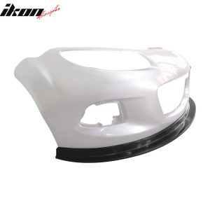 Fits 13-15 Mazda MX-5 Miata Unpainted Front Bumper Lip Spoiler Guard MDA Style - Image 5