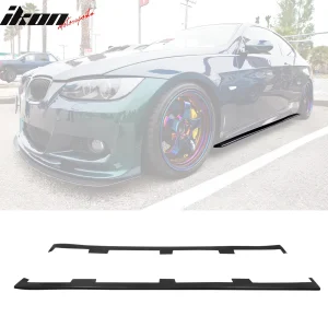 For 01-11 BMW 3-Series M3 UL Style Side Skirt Bottom Line Rocker Panel Lip PU - Image 6
