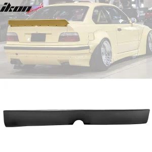 Fits 92-98 BMW E36 3-Series RB Style Rear Tail Trunk Spoiler Wing PU - Unpainted - Image 6
