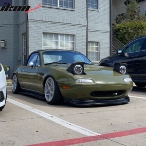 Fits 90-97 Mazda Miata NA Unpainted Front Bumper Lip Spoiler Guard MDA Style - Image 4