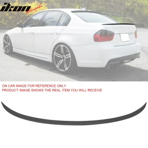 Fits 06-11 BMW E90 3-Series M3 Style Rear Trunk Spoiler Wing Lip ABS Unpainted - Image 6