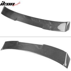 Fits 06-13 Lexus IS250 IS350 ISF Sedan V Style Carbon Fiber CF Rear Roof Spoiler - Image 3