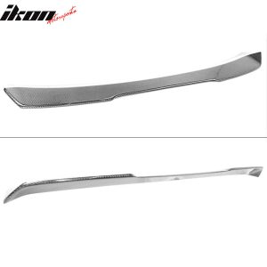 Fits 06-13 Lexus IS250 IS350 ISF Sedan V Style Carbon Fiber CF Rear Roof Spoiler - Image 4