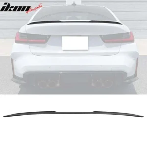 Fits 19-26 BMW G20 3-Series G80 M3 Primer ABS Trunk Spoiler M3 Style Rear Wing - Image 6