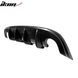 For 09-15 Mazda MX-5 Miata NC NC2 MDA Style Rear Bumper Lip Diffuser W/ 4-Fin PU - Image 4