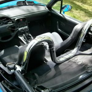 For 1990-2005 Mazda Miata MX5 Polish Stainless Steel Stabilize Support Roll Bar - Image 3