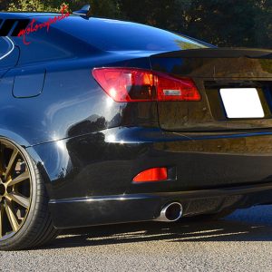For 06-13 Lexus IS250 IS350 Sedan SP Style Black Rear Tail Trunk Spoiler Wing PU - Image 3