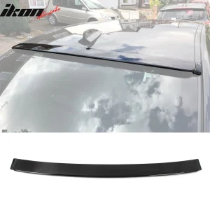 Fits 06-11 BMW E90 3-Series&08-11 M3 Sedan AC Style Roof Spoiler Gloss Black ABS - Image 6