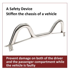 Light Weight Stabilize Support Roll Bar For Mazda Miata Mx5 Silver 1990-2005 - Image 5