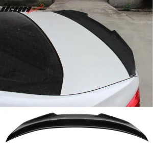 Fits 12-19 BMW 3-Series F30 F80 Carbon Fiber Trunk Spoiler Wing Lip PSM Style - Image 6