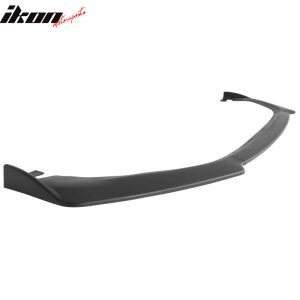 Fits 14-16 Lexus IS Base Front Bumper Lip Spoiler Splitter 3PCS Matte Black PP - Image 3