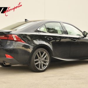 Fits 14-20 Lexus IS250 IS300 Sedan F-Sport Style Trunk Spoiler Unpainted Gray - Image 3