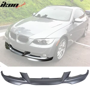 Fits 07-10 BMW E92 E93 3-Series M-Tech Space Gray Metallic Front Bumper Lip - Image 6