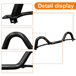 For 90-05 Mazda Miata MX-5 NA NB JDM Bolt On Roll Over Style Bar Twin Loop Cage - Image 4