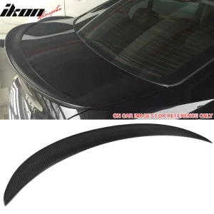Fits 06-11 BMW E90 3-Series Performance Style Rear Trunk Spoiler Carbon Fiber CF - Image 6