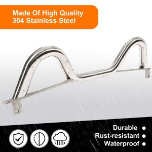4-Point Stainless Steel Stabilize Support Roll Bar For Mazda Miata MX5 1990-2005 - Image 4