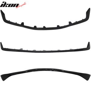 Fits 06-08 Lexus IS250 IS350 XE20 OE Front Bumper Lip Paint #212 Obsidian Black - Image 3