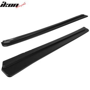 Fits 90-97 Mazda Miata FD Style Side Skirts Extensions Pair - Polypropylene - Image 4