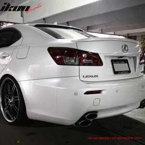 Fits 06-13 Lexus IS250 IS350 OE Style Roof Spoiler Painted #077 Starfire Pearl - Image 3