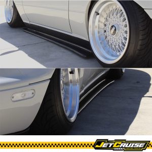 Fits 90-97 Mazda Miata MX-5 FD Style Side Skirts Extension Rocker Panel Splitter - Image 3