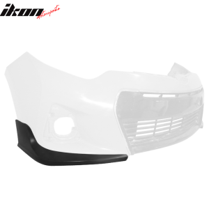 Fits 14-16 Toyota Corolla S Only Front Bumper Lip Spoiler Splitter Side Apron PU - Image 5