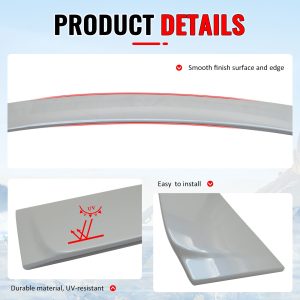 Fits 06-13 Lexus IS250 IS350 IS F Sedan OE Style Roof Spoiler Painted #074 Pearl - Image 4