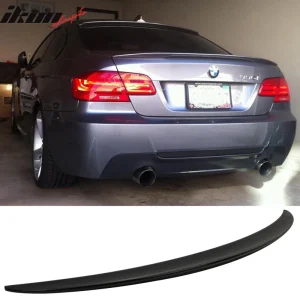 Fits 07-13 BMW E93 3 Series Performance Style Trunk Spoiler Painted #475 Black - Image 6