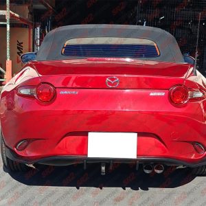 For 2016-2024 Mazda Miata MX5 GT JDM Shark Fin Rear Body Bumper Lip Diffuser Kit - Image 3