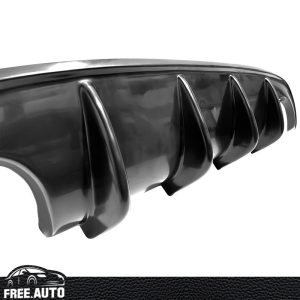 For 09-15 Mazda MX-5 Miata NC NC2 Rear Bumper Lip Diffuser W/ 4-Fin PU MDA Style - Image 5