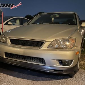 Fits 01-05 Lexus IS300 Sedan Mugen Style Front Bumper Lip Spoiler Splitter PP - Image 4