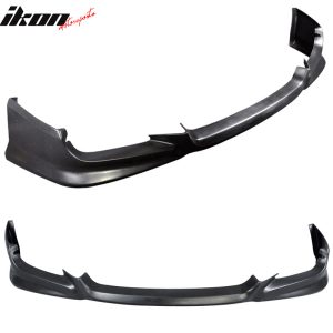 HF-P Style PU Front Bumper Lip Spoiler for 2009-2011 Honda Civic Coupe - Image 4