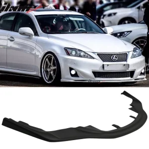 Fits 11-13 Lexus IS250 IS350 JDM Style Front Bumper Lip Spoiler Chin Splitter PP - Image 6