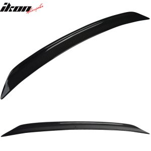 Fits 14-20 Lexus IS250 IS300 Sedan B Style Rear Trunk Spoiler Carbon Fiber CF - Image 5