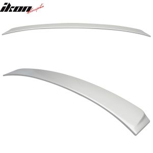 Fits 06-13 Lexus IS250 Sedan OE Style Trunk + Roof Spoiler Painted #1G1 Tungsten - Image 3
