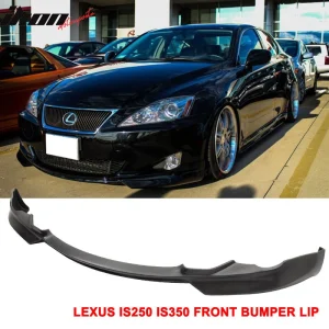 Fits 06-08 Lexus IS250 IS350 IKON Style Front Bumper Lip Spoiler Unpainted PU - Image 6