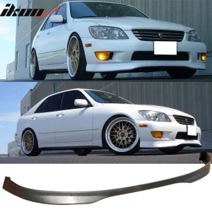Fits 01-05 Lexus IS300 Sedan 4Dr XE10 Type R Front Bumper Lip Spoiler PP - Image 4