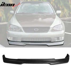 Fits 01-05 Lexus IS300 Base Sedan GR Style Front Bumper Lip Spoiler Splitter PU - Image 6