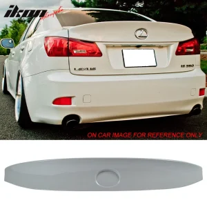 Fit 06-13 Lexus IS250 IS350 Sedan WD Style Trunk Spoiler Painted #074 Frost Mica - Image 6