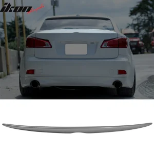 Fits 06-13 Lexus IS250 IS350 Sedan OE Style Trunk Spoiler Painted #1G1 Tungsten - Image 6