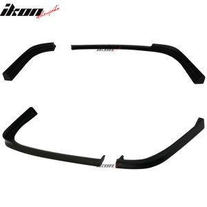 Fits 01-03 Honda Civic Coupe TR Style Rear Bumper Lip Spoiler Unpainted PU - Image 3