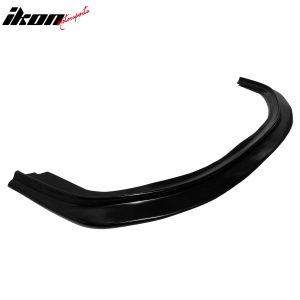 Fits 96-98 Honda Civic DP Style Front Bumper Lip Spoiler Kit Unpainted Black PU - Image 3