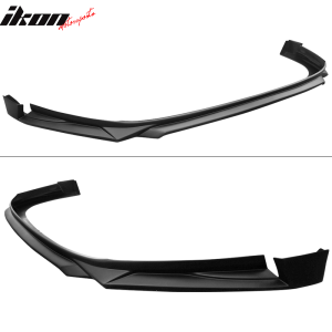 Fits 20-24 Toyota Corolla Front Bumper Lip Spoiler Matte Black PP Splitter Kit - Image 2
