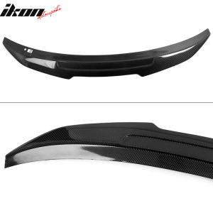 For 19-26 BMW 3-Series G20 G80 M3 PSM Style Rear Trunk Spoiler Wing Carbon Fiber - Image 4