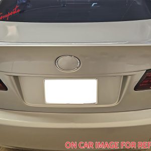 Fits 06-13 Lexus IS250 4Dr WD Style Trunk Spoiler Painted #1F2 Mercury Metallic - Image 3