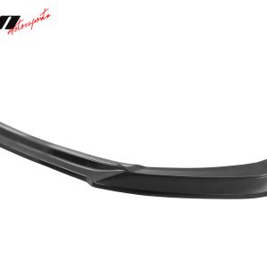 Fits 19-21 Honda Civic GT Style Front Bumper Lip Spoiler Kit Unpainted Black PU - Image 4