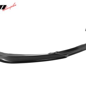 Fits 19-21 Honda Civic GT Style Front Bumper Lip Spoiler Kit Unpainted Black PU - Image 5