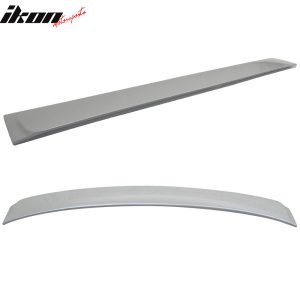Fits 06-13 Lexus IS250 4Dr OE Style Roof Spoiler Painted #074 Glacier Frost Mica - Image 4